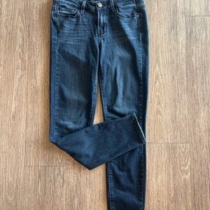 PAIGE Verdugo Skinny Jeans 27x26" Dark Wash Ankle Stretch Denim